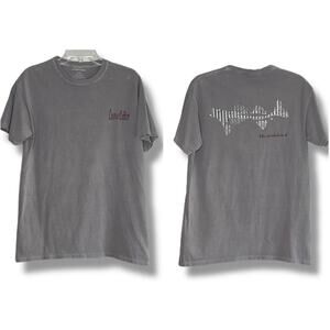 Coastal Cotton life uninhibited houndstooth fish skeleton tshirt